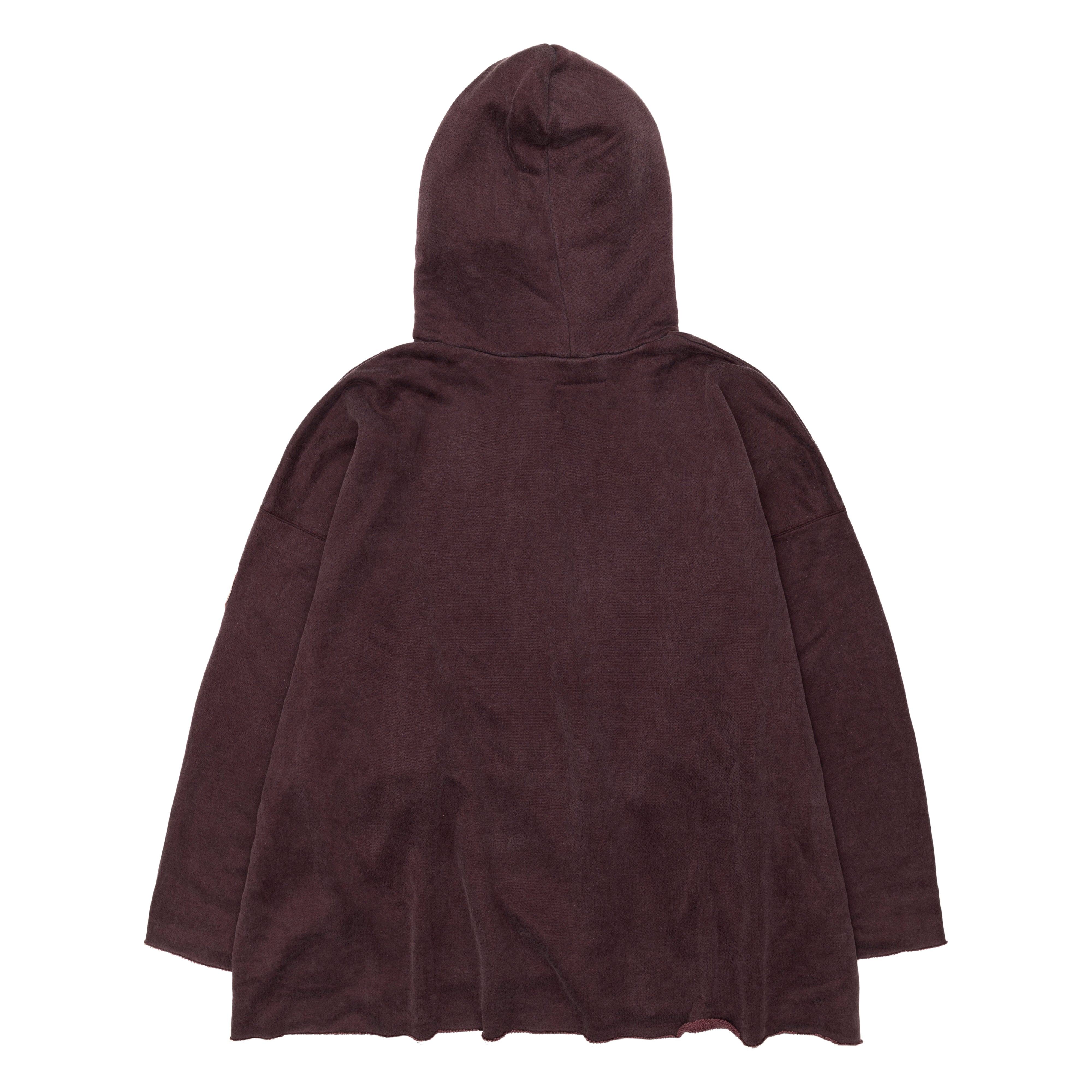 DOUBLET - Animal Trim Oversized Hoodie - (Purple)