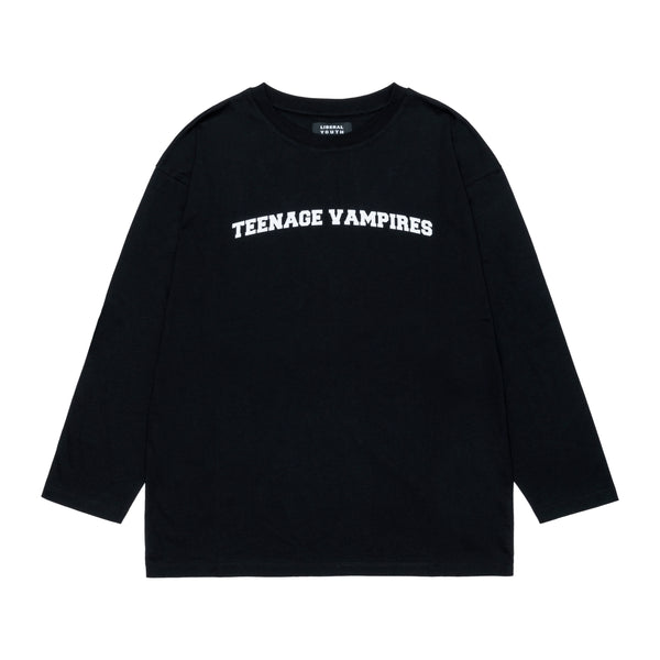 LIBERAL YOUTH MINISTRY - Men Ls Tshirt 'Teenage Vampires' - Knit - (Black)