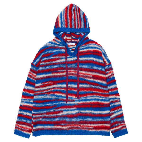 ERL - Unisex Oversized Hoodie - (Red Blue )