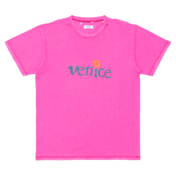 ERL - Unisex Venice Tshirt - (Pink )