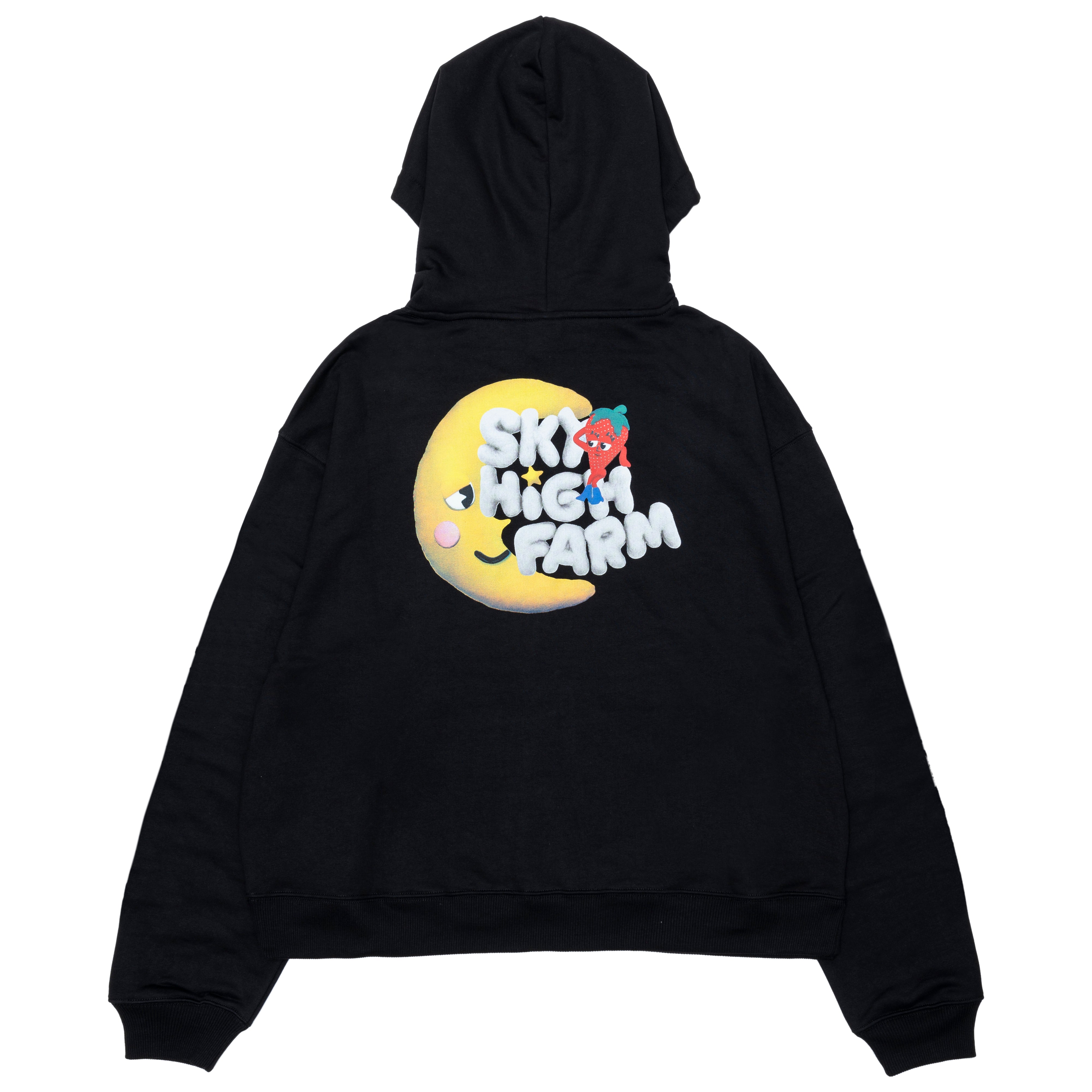 Sky High Farm Workwear - Perennial Shana Graphic Hoodie - (Black