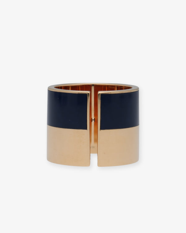 DAUPHIN - Blue Enamel Mono Ring - (Blue)