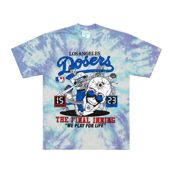 ONLINE CERAMICS - Dosers 'The Final Inning' - (Hand Dyed Tie-Dye)