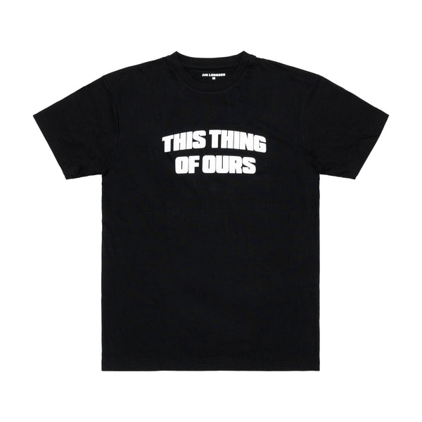 JIM LONGDEN - This Thing Of Ours Tshirt - (Black)