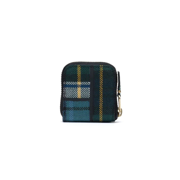CDG WALLET - Tartan Patchwork-8Z-N041 - (Green)