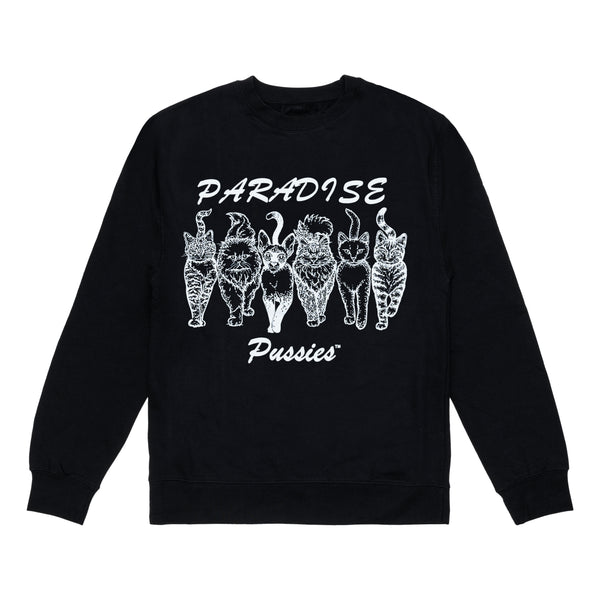 PARADISE - Paradise Pussies Crew - (Black)