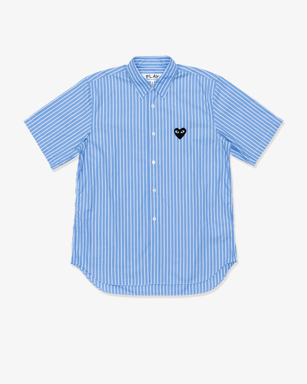 CDG PLAY - Cotton Broad Stripe Garment Wa - (1)
