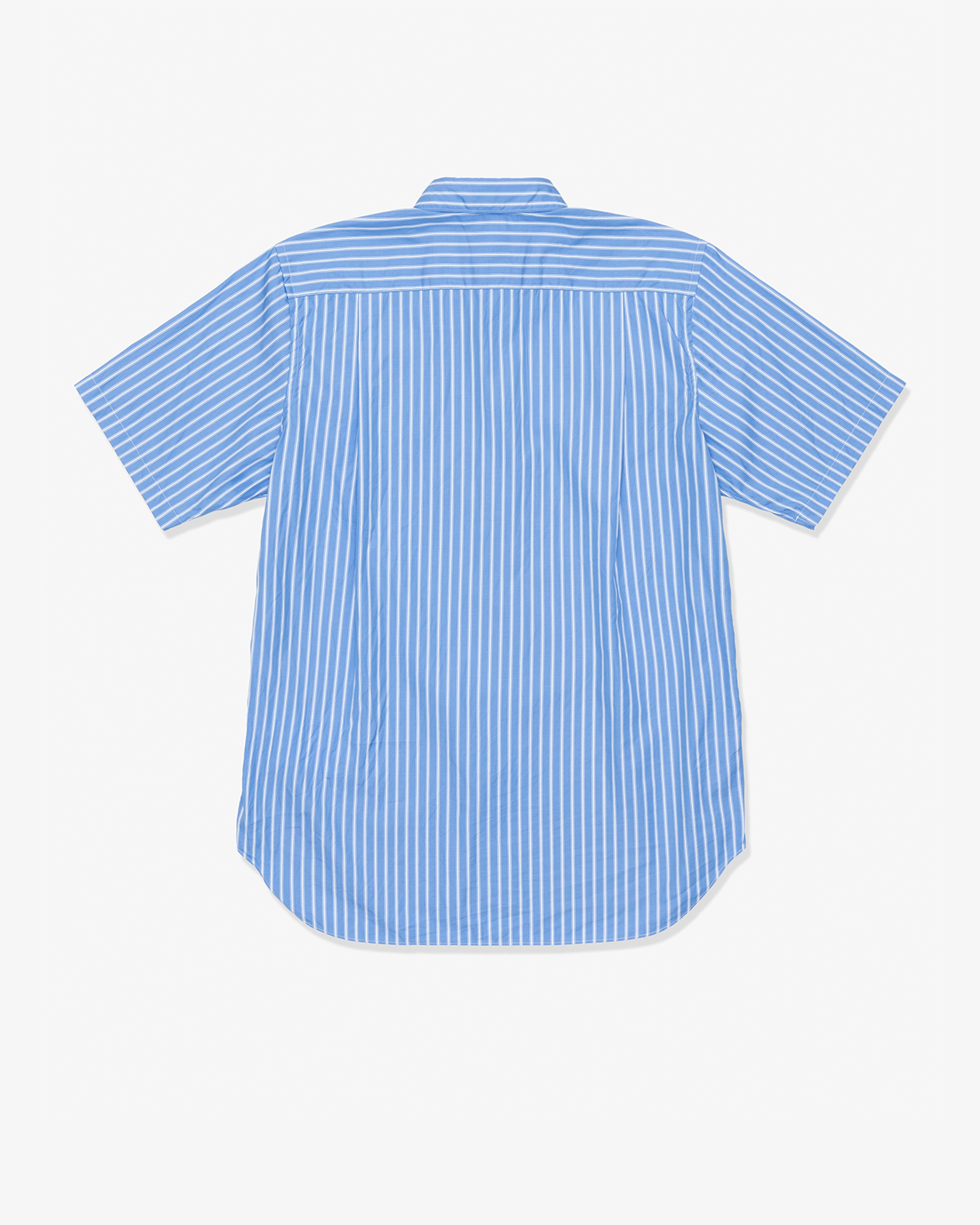 CDG PLAY: Cotton Broad Stripe Garment (Blue) | DSMG E-SHOP