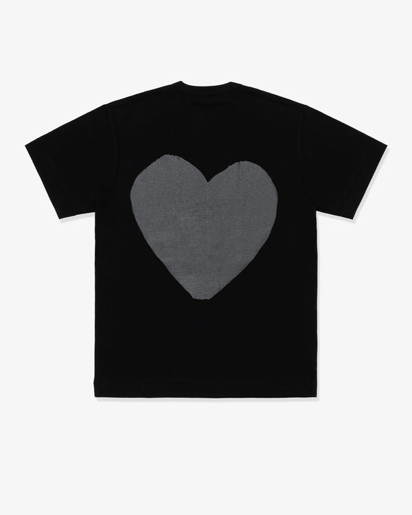 CDG PLAY - Cotton Jersey Print With Black - (Black)