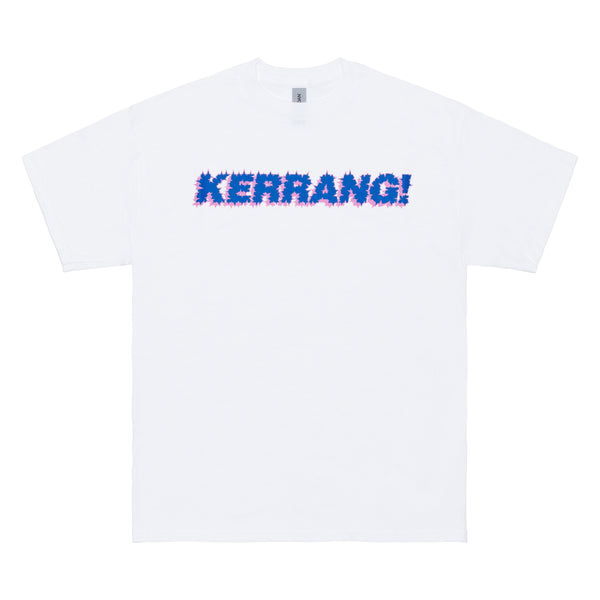 KERRANG - Classic Logo Tee - (White)