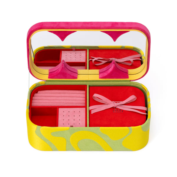 BEA BONGIASCA WOLF - Jewellery Box Big - (Pink)