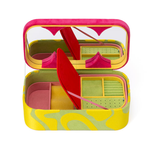 BEA BONGIASCA WOLF - Jewellery Box Big - (Pink)