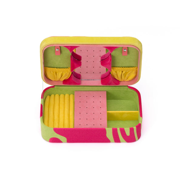 BEA BONGIASCA WOLF - Jewellery Box Medium - (Green)