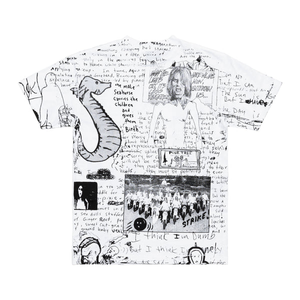 PASSION - Curt Shirt Aop Tee - (White)