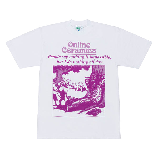 ONLINE CERAMICS - I Do Nothing All Day - (White)