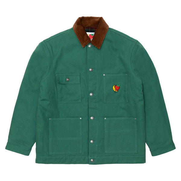 SKY HIGH FARM  - Angry Chore Coat - (Green )