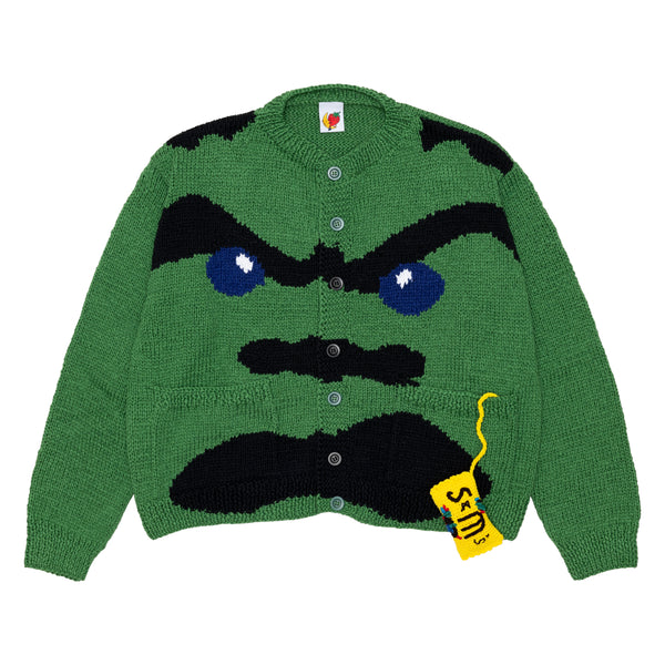 SKY HIGH FARM  - Ice Cream Knit Cardigan Knit - (Green )