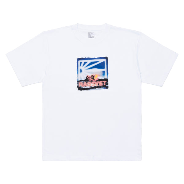 RASSVET -  On Fire Tee Shirt  - (White)