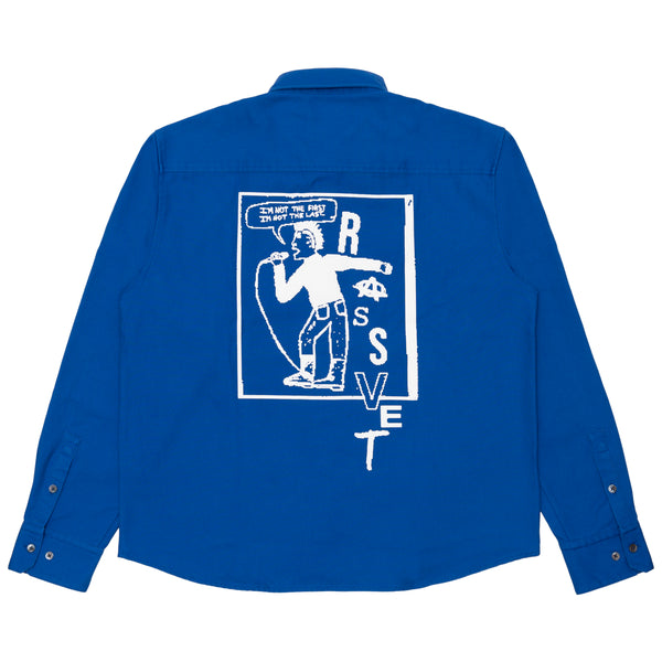 RASSVET -  Statet Work Shirt  - (Blue )