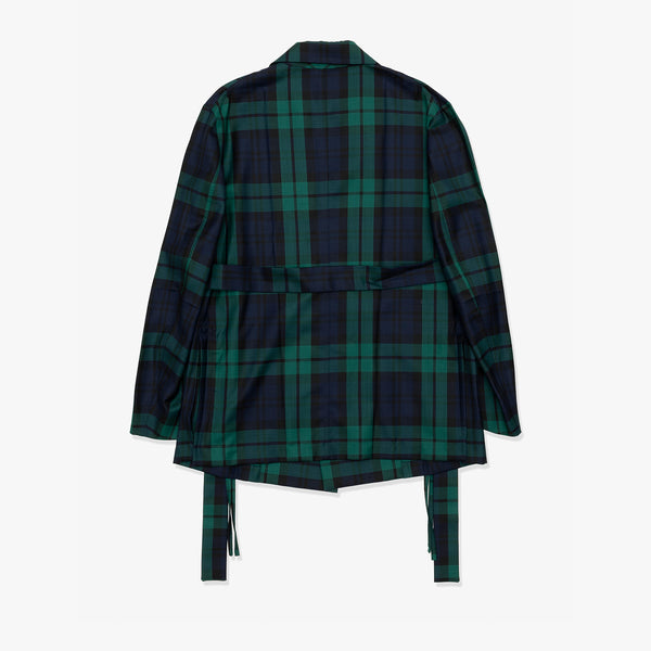 SETCHU - Geisha Jacket Tartan - (Tartan)