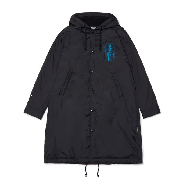 UNDERCOVER - Ura Polar Boa Fleece Long Coach Jkt Twin Peaks - (BLACK)