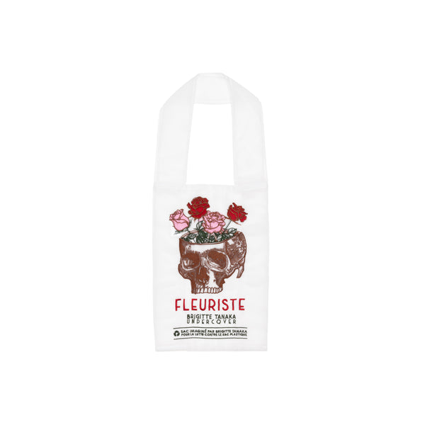 UNDERCOVER - Flowerbag M Skull Flower - (WHITE)