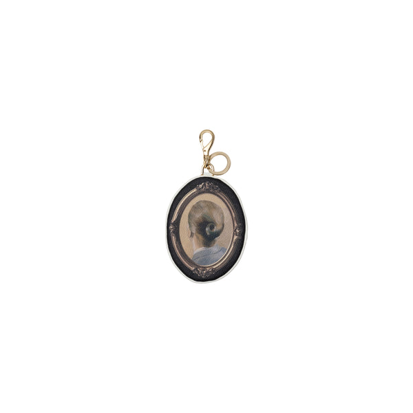 UNDERCOVER - Transfer-Printed Pouch Charm Locket - (BLACK)