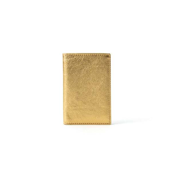 CDG WALLET - Gold And Silver Card Case A - (Gold)