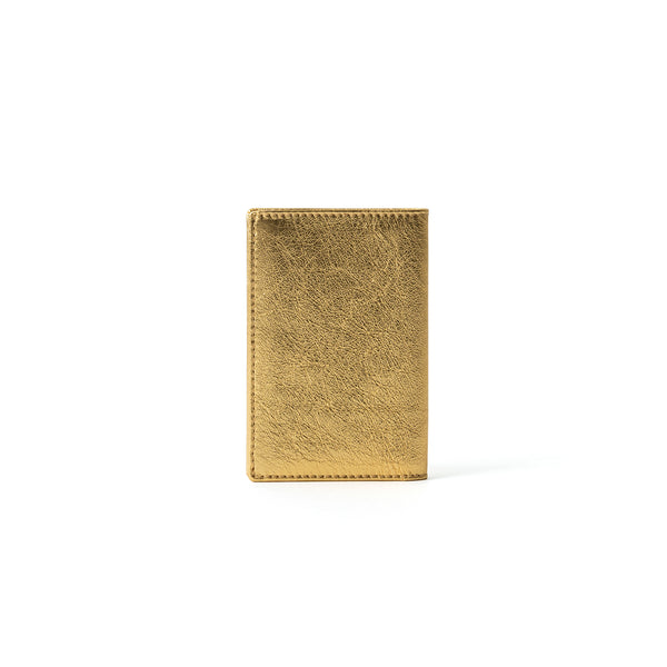 CDG WALLET - Gold And Silver Card Case A - (Gold)