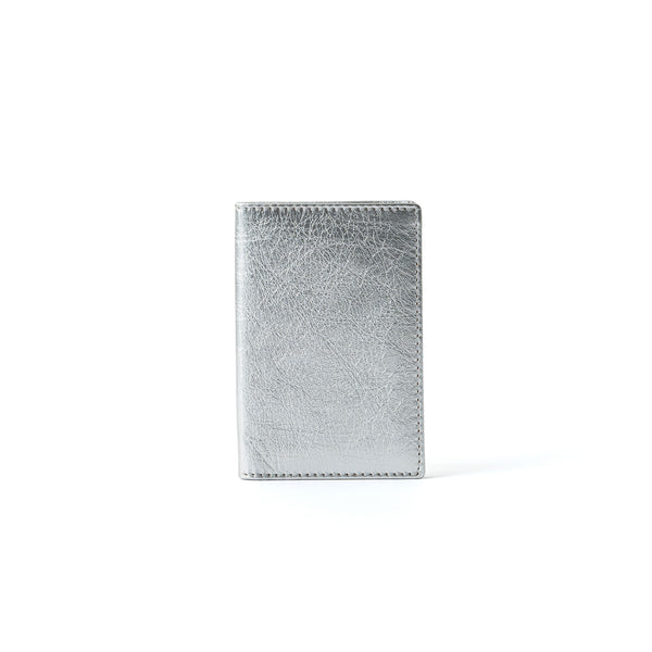 CDG WALLET - Gold And Silver Card Case A - (Silver)