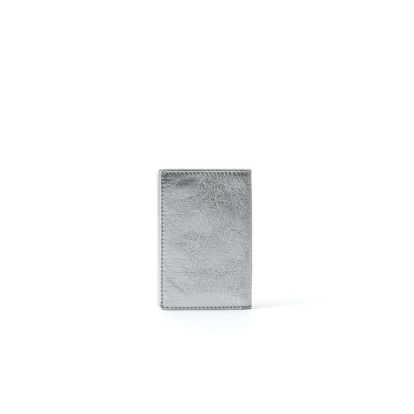 CDG WALLET - Gold And Silver Card Case A - (Silver)