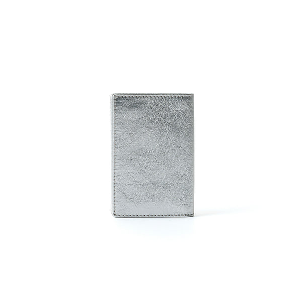 CDG WALLET - Gold And Silver Card Case A - (Silver)