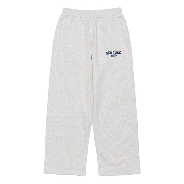 AWAKE - Script Open Hem Sweatpant - (HEATHER)