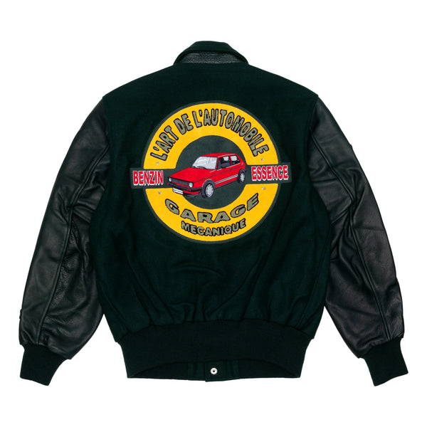KAR X Porsche  - L'Art & Porsche Varsity Jacket - (Green)