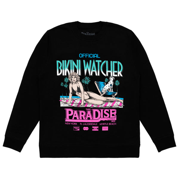 PARADISE - Bikini Watcher Crew - (Black)