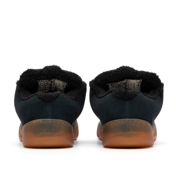ERL - Suede Vamp Skate Sneaker Leath - (Black)