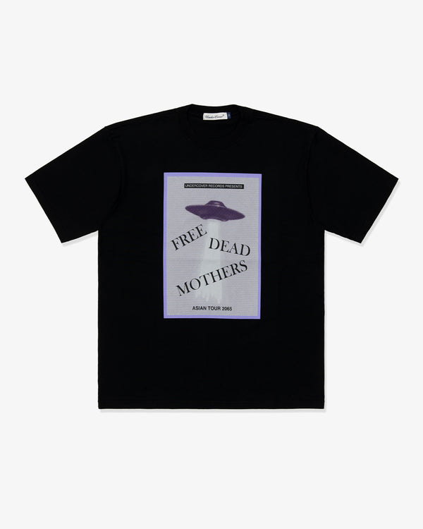 UNDERCOVER  - Tee Free Dead Mothers Uc Recor - (Black)