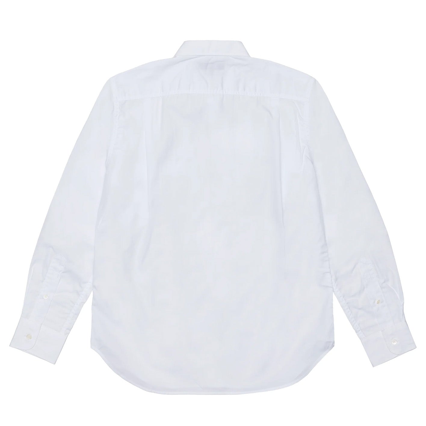 COMME des GARCONS HOMME: Cotton Broad Shirts (White) | DSMG E-SHOP