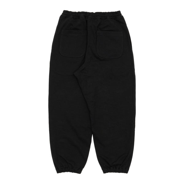 COMME des GARCONS HOMME - Cotton Terry Cloth Garment Print Pants - (Black)