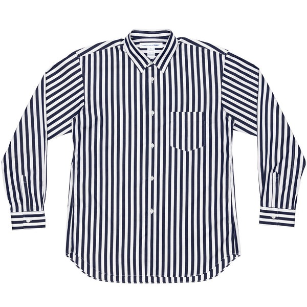 SHIRT FOREVER - Yarn Dyed Cotton Stripe Poplin - (1A)