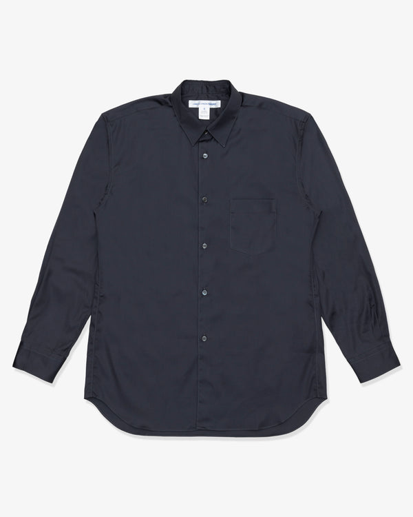 SHIRT FOREVER - Cotton Poplin Plain 123/128Gr - (Grey)