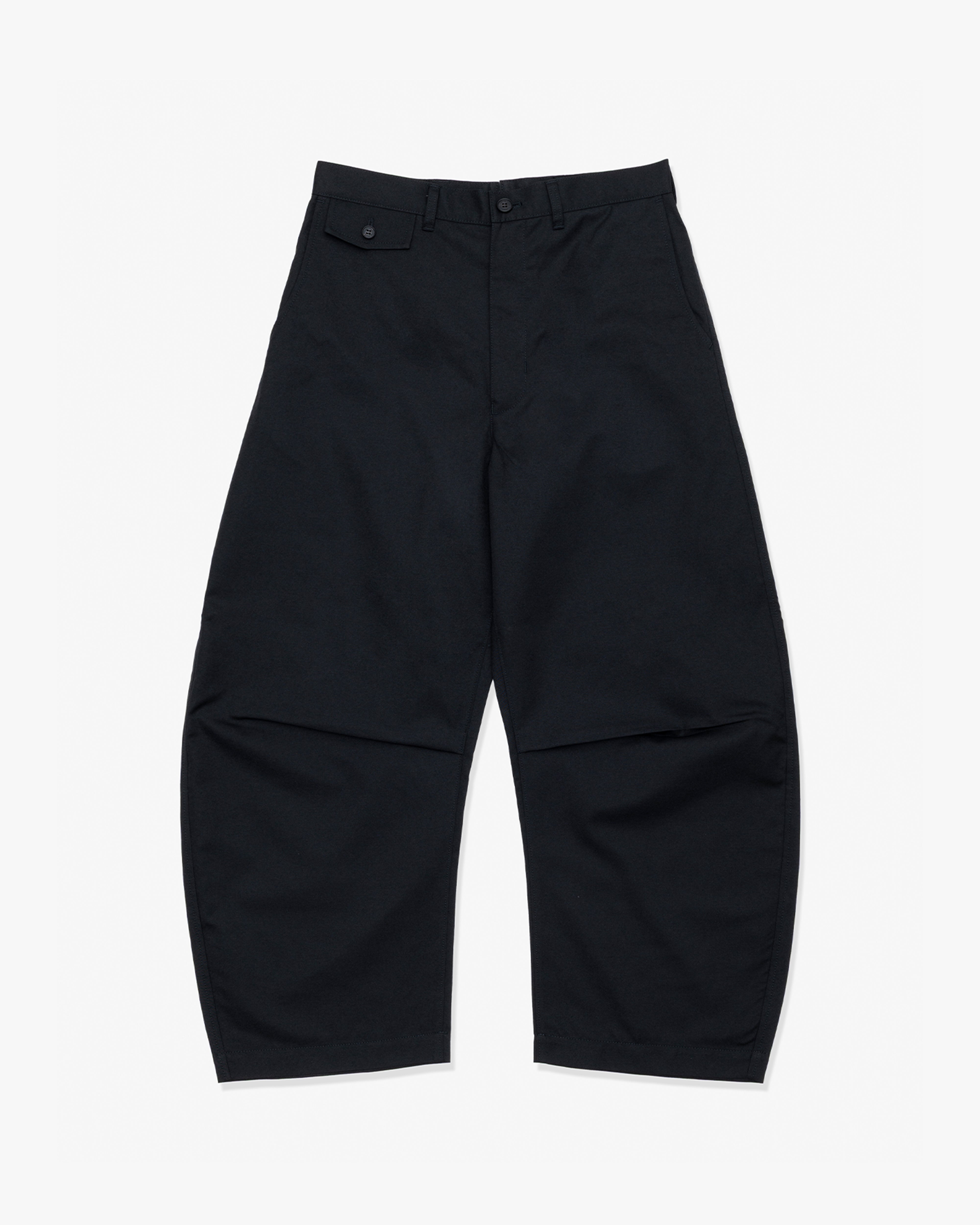 COMME des GARCONS HOMME: Wool Polyester Twill (Black) | DSMG E-SHOP