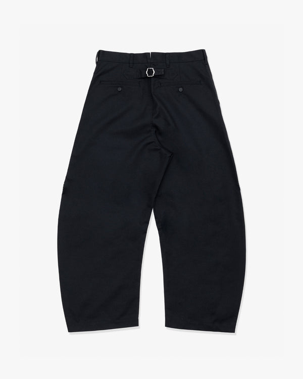 COMME des GARCONS HOMME - Wool Polyester Twill - (Black)