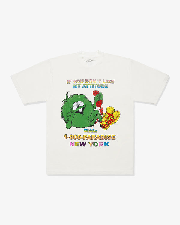 PARADISE - Attitude Ss - (Offwhite)