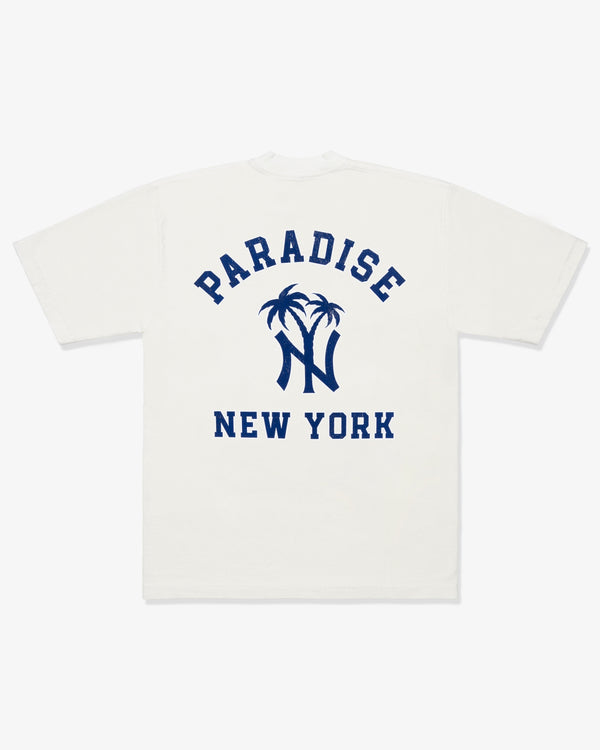 PARADISE - Ny Palm Logo Ss - (Offwhite)