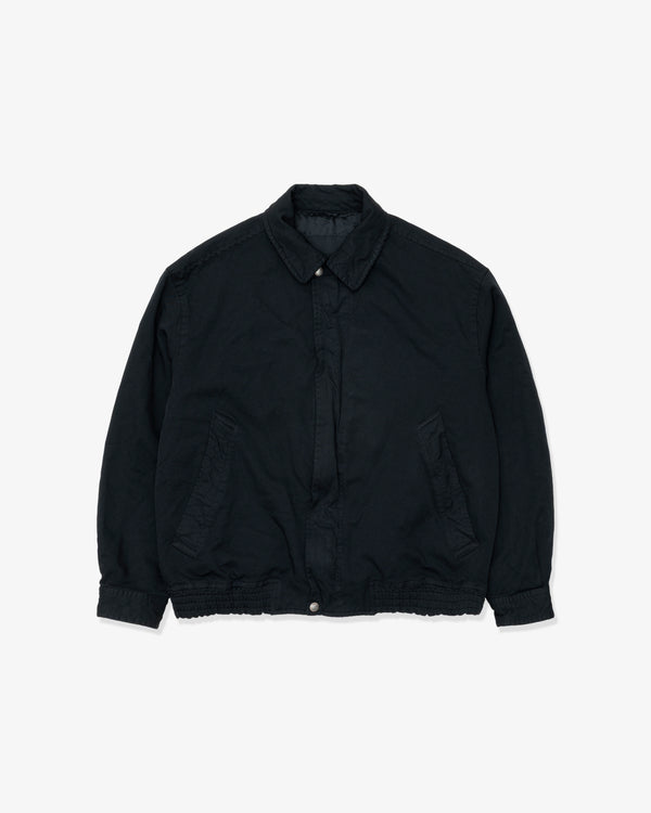 COMME des GARCONS HOMME - Polyester Sergegarment Dyed - (Black)