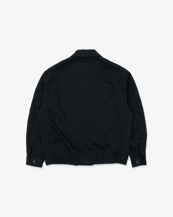 COMME des GARCONS HOMME - Polyester Sergegarment Dyed - (Black)