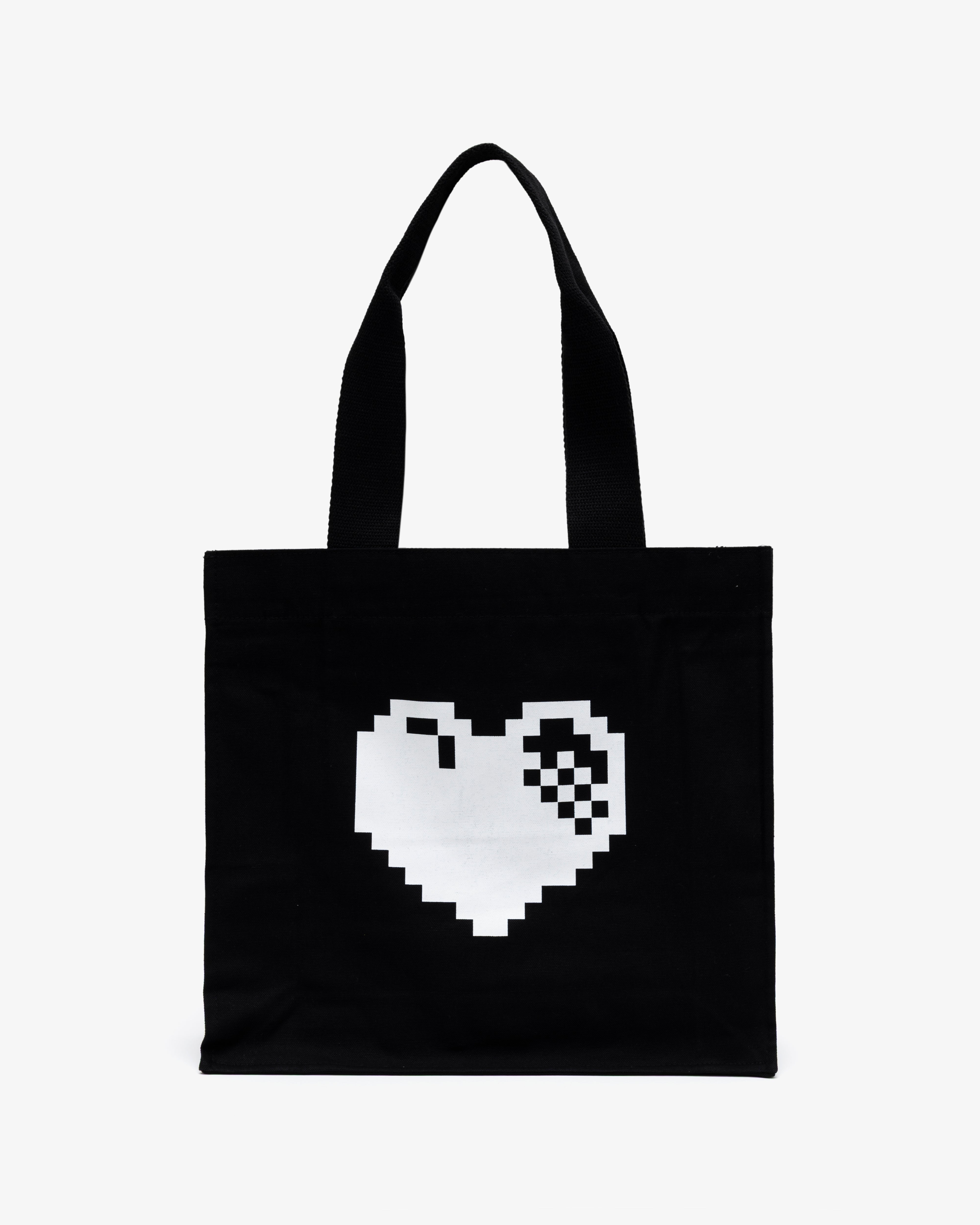 IDEA: Pinot Pixel Heart Bag (Black) | DSMG E-SHOP