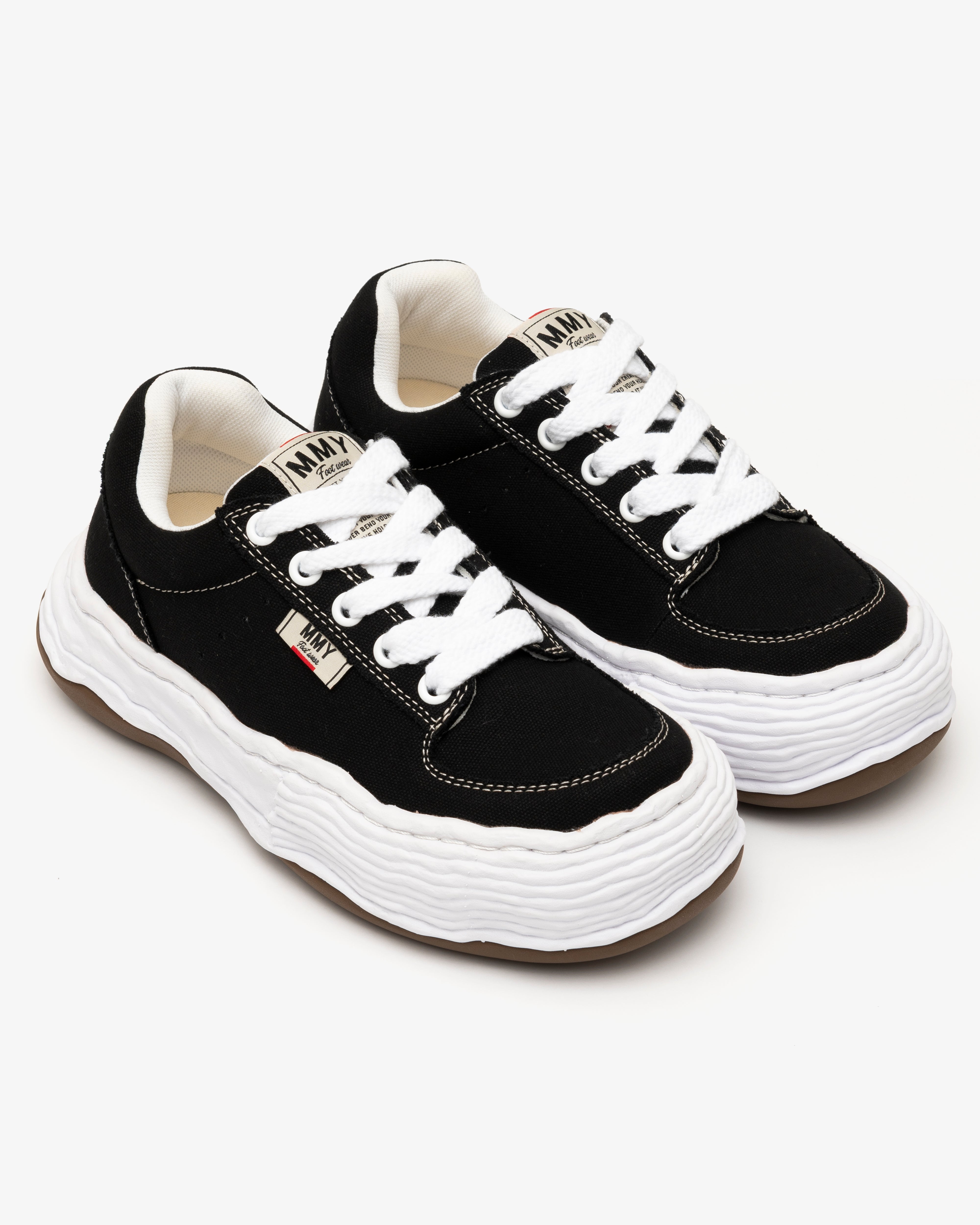 MAISON MIHARA YASUHIRO SNEAKER: Oliver Canvas Low (Black) | DSMG E
