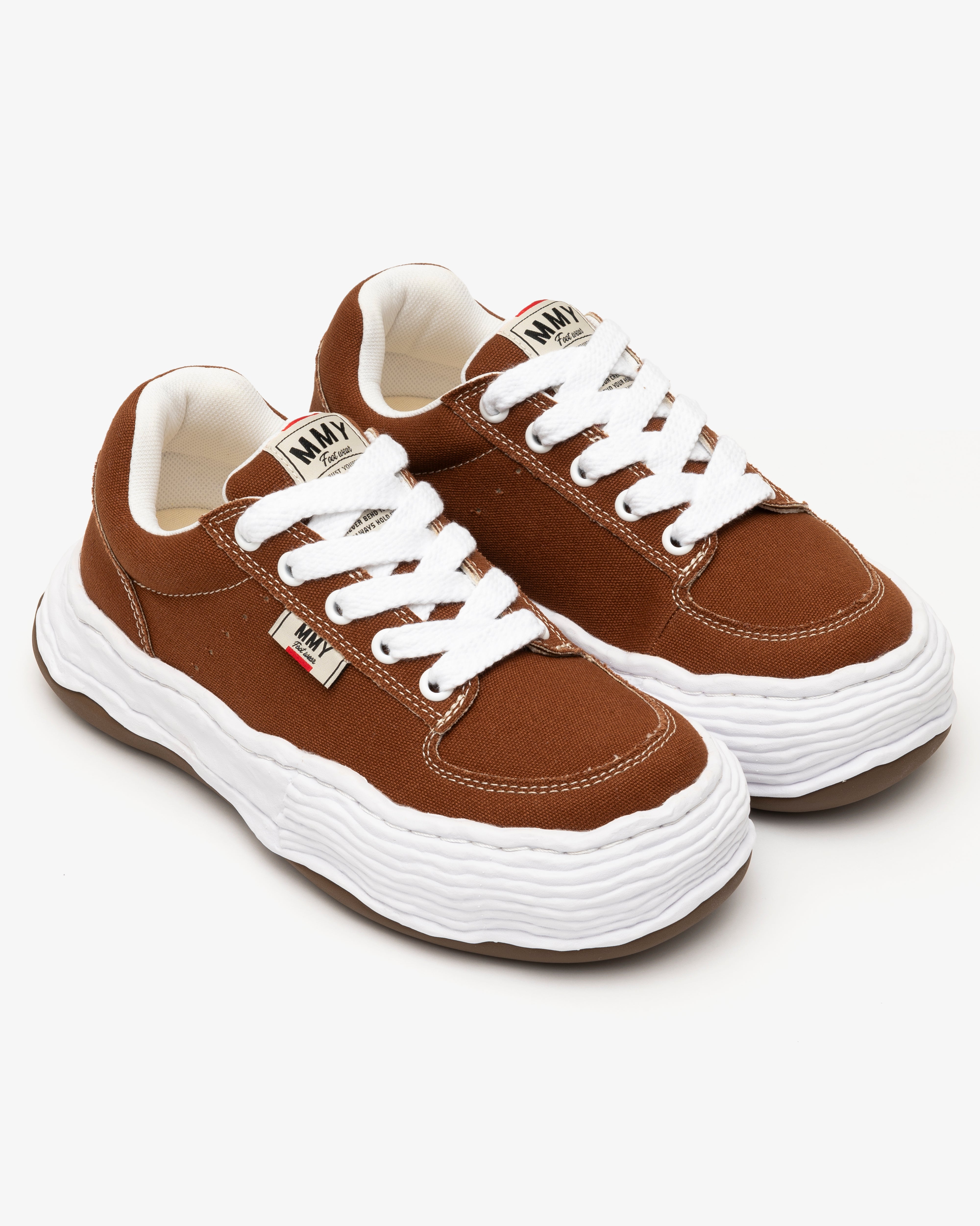 MAISON MIHARA YASUHIRO SNEAKER: Oliver Canvas Low (Brown) | DSMG E